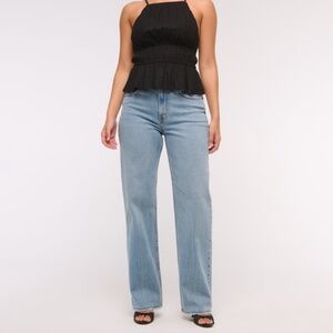 Abercrombie & Fitch Curve Love 90’s Relaxed Jeans